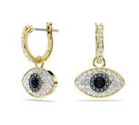 Swarovski 5692163 Orecchini pendenti Symbolica Evil eye Blu Oro