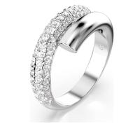 Swarovski 5695935 Anello Dextera Bianco Placcato rodio Taglia 52