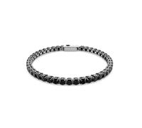Swarovski 5696033 Bracciale Tennis Matrix Taglio Round Nero taglia XL