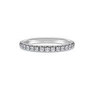 Swarovski 5697720 Anello a fascia Eternity Oro bianco Taglia 50