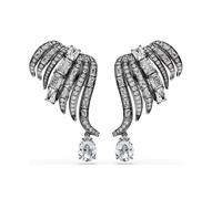 Swarovski 5709265 Orecchini ear cuff The Vienna Collection Piuma Bianchi