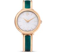 Swarovski 5709816 Orologio Crystalline Bangle Bracciale di metallo Verde