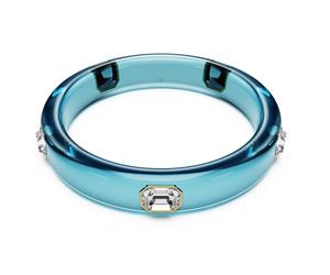 Swarovski 5714391 Bracciale rigido Dulcis Taglio ottagonale Blu