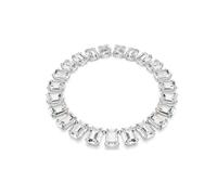Swarovski 5714395 Collana Millenia Cristalli oversize Taglio ottagonale Bianca