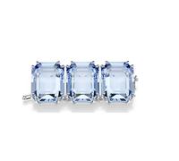 Swarovski 5720628 Extender Millenia Taglio ottagonale blu Placcato rodio