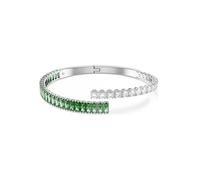 SWAROVSKI 5722462 Bracciale rigido Matrix Taglio misto Verde taglia L