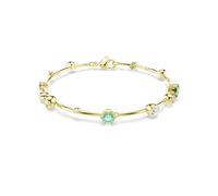 SWAROVSKI 5722478 Braccialetto Constella Taglio misto Verde Placcato color oro