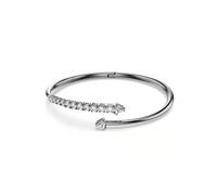Swarovski 5723170 Bracciale rigido Sublima Bianco Placcato rutenio taglia S