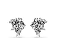 Swarovski 5723186 Orecchini ear cuff Sublima Bianchi Placcato rutenio