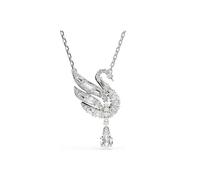 Swarovski 5723387 Pendente Swan Cigno Bianco Placcato rodio