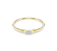SWAROVSKI 5724598 Bracciale rigido Dextera Taglio Round Bianco,Placcato oro Tg L