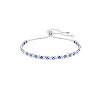 Swarovski 5725854 Bracciale Tennis Matrix Tagli arrotondati misti Blu