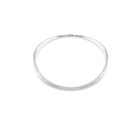 Swarovski 5727111 Collana Matrix Taglio baguette Bianca Placcato rodio