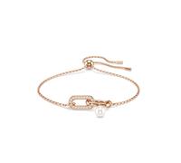 SWAROVSKI 5728588 Braccialetto Constella Bianco Placcato oro rosa