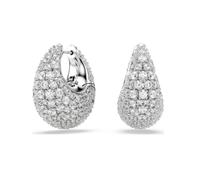 Swarovski 5732281 Orecchini Sublima Grandi Bianchi Placcato rodio