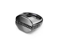 Swarovski 5732869 Anello Dextera Forma ottagonale Taglio Round Nero