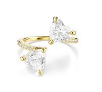Swarovski 5733481 Anello aperto Mesmera Taglio Heart Pavé Bianco taglia 52