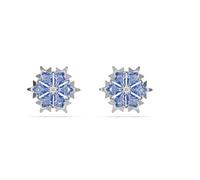 Swarovski 5734242 Orecchini a lobo Magic Fiocco Di Neve Blu Placcato rodio
