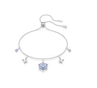 Swarovski 5734244 Braccialetto Magic Fiocco Di Neve Blu Placcato rodio