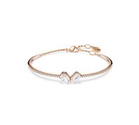 Swarovski 5734247 Bracciale rigido Mesmera Taglio misto Bianco Placcato oro rosa