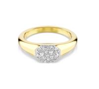 SWAROVSKI 5736242 Anello Dextera Taglio misto, Bianco Placcato oro Taglia 58