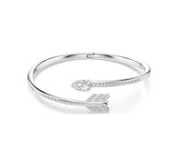 Swarovski 5737262 Bracciale rigido Idyllia Taglio misto Freccia Bianco Tg S