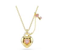 Swarovski 5737288 Pendente Idyllia Taglio misto Cuore chiave Rosa Plac oro