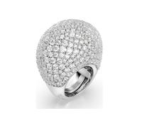 Swarovski 5737618 Anello cocktail Sublima Grande Bianco Placcato rodio 50-55