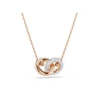 Swarovski 5738200 Pendente Dextera Bianco Finitura oro rosa