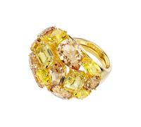 Swarovski 5739823 Anello cocktail Gema Taglio misto Giallo taglia 55-60