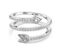 Swarovski 5741527 Anello con motivo Idyllia Taglio misto Freccia Bianco TG 60