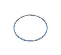 Swarovski 5743450 Collana Tennis Matrix blu taglia M