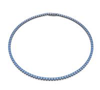 SWAROVSKI 5743451 Collana Tennis Matrix Taglio Round Blu Tg L SW004025