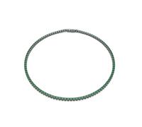 Swarovski 5743471 Collana Tennis Matrix Verde taglia L