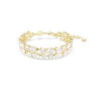 Swarovski 5743827 Braccialetto Mesmera Taglio misto Bianco Placcato oro