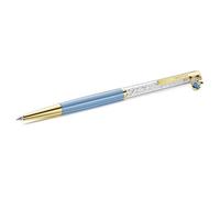 SWAROVSKI 5744245 PENNA A SFERA CRYSTALLINE, MINIONS, BLU, PLACCATO COLOR ORO DI