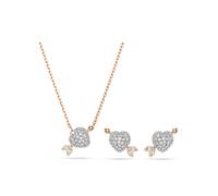Swarovski 5745580 Set Idyllia Taglio misto Cuore con freccia Bianco