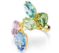 SWAROVSKI 5746906 Anello cocktail Gema Multicolore color oro Tg 50 SW004066