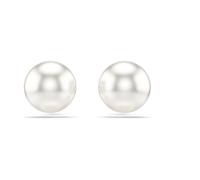 Swarovski 5747752 Orecchini a lobo Matrix Crystal Pearl Bianchi