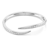 Swarovski 5749200 Bracciale rigido Vienna Taglio Round, Cigno, Placcato rodio