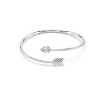 Swarovski 5751431 Girocollo Idyllia Taglio misto Freccia Bianco Plac rodio TG S