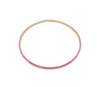 Swarovski 5751762 Collana Tennis Matrix Rosa TAGLIA M