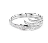 Swarovski 5753767 Bracciale rigido Vienna Taglio misto Cigno Bianco