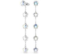 Swarovski 5754184 Orecchini Chroma Taglio misto Stella Bianchi