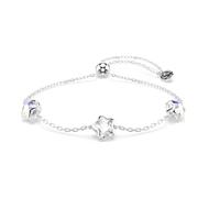 Swarovski 5754185 Braccialetto Chroma Stella, Bianco, Placcato rodio
