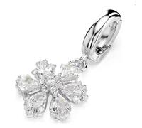 Swarovski 5755513 Charm Idyllia Taglio misto Fiocco Di Neve Bianco