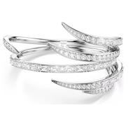 Swarovski 5756047 Bracciale rigido Vienna Taglio misto Bianco Placcato rodio