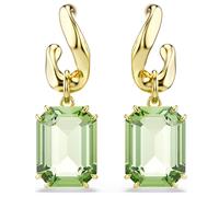 Swarovski 5756151 Orecchini pendenti Millenia Taglio ottagonale Verdi