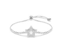 Swarovski 5758392 Braccialetto Sublima Taglio Round Stella Bianco Placcato ro