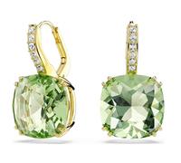 Swarovski 5764822 Orecchini pendenti Millenia Taglio Cushion, Verdi